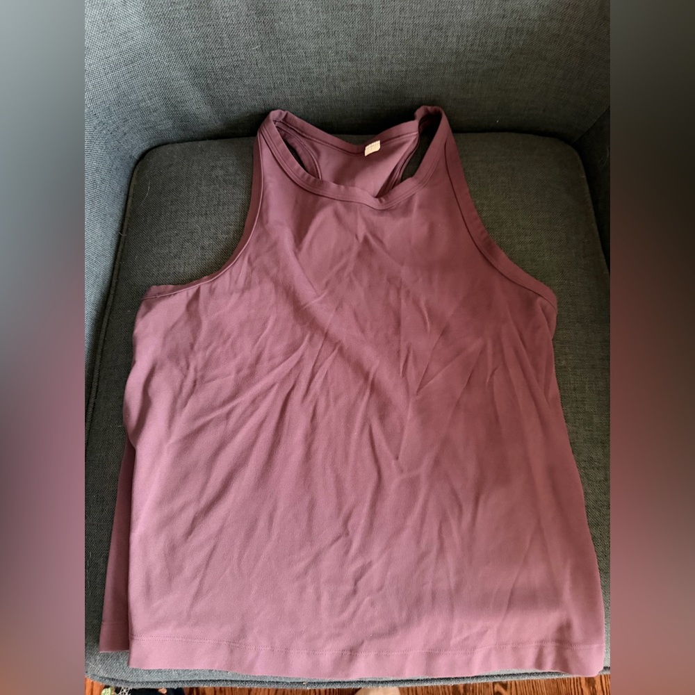 Lululemon size 12 women’s racerback tank Purple Top